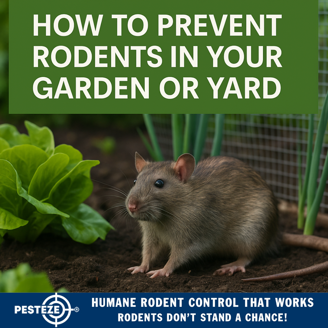 HOW TO PREVENT RODENTS IN YOUR GARDEN OR YARD