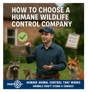 HOW TO CHOOSE A HUMANE WILDLIFE CONTROL COMPANY