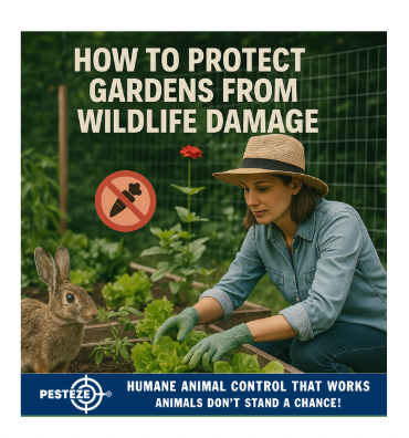 HOW TO PROTECT GARDENS FROM WILDLIFE DAMAGE