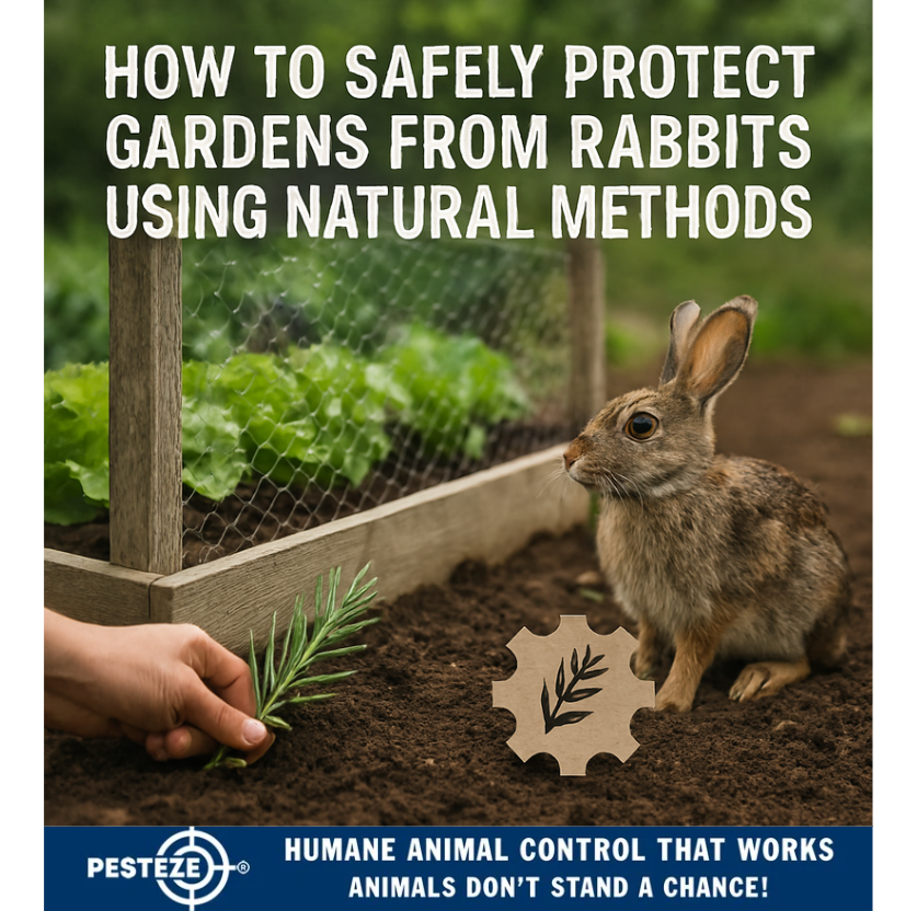 HOW TO SAFELY PROTECT GARDENS FROM RABBITS USING NATURAL METHODS