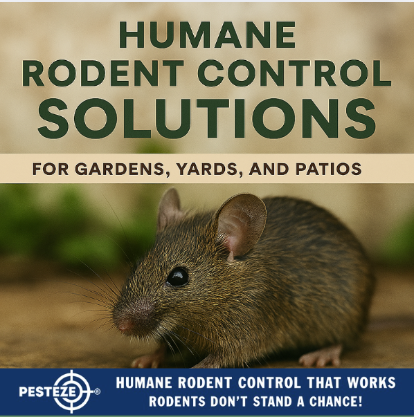 HUMANE RODENT CONTROL SOLUTIONS FOR GARDENS, YARDS, AND PATIOS
