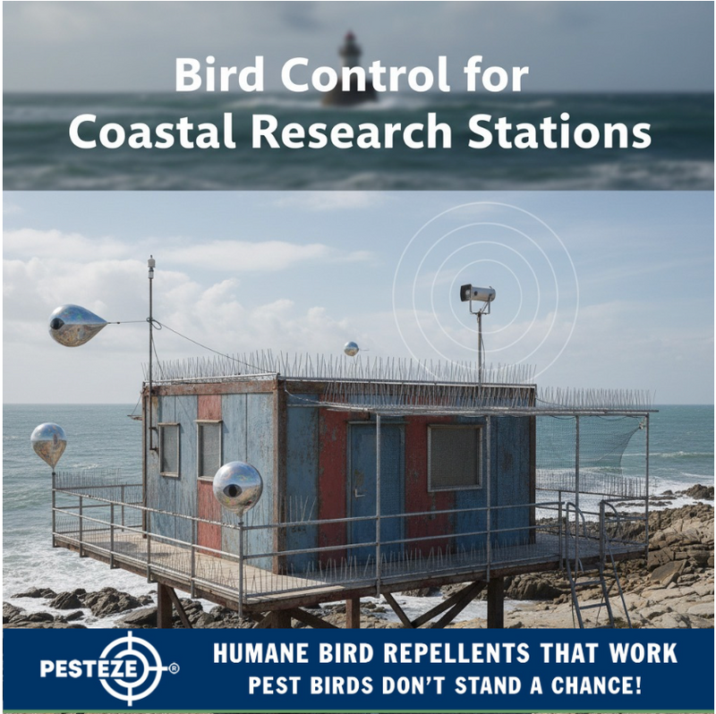BIRD CONTROL FOR COASTAL RESEARCH STATIONS