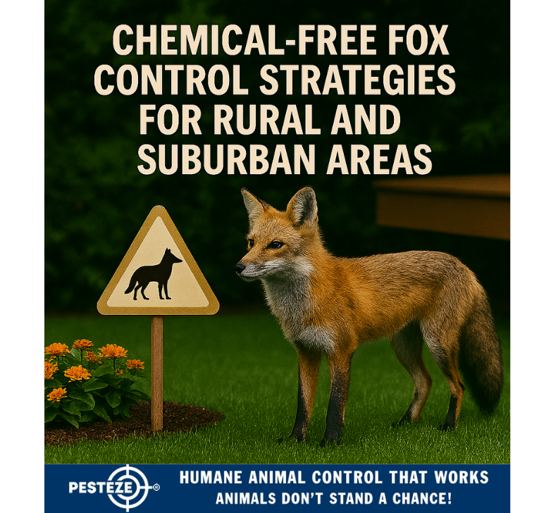 CHEMICAL-FREE FOX CONTROL STRATEGIES FOR RURAL AND SUBURBAN AREAS