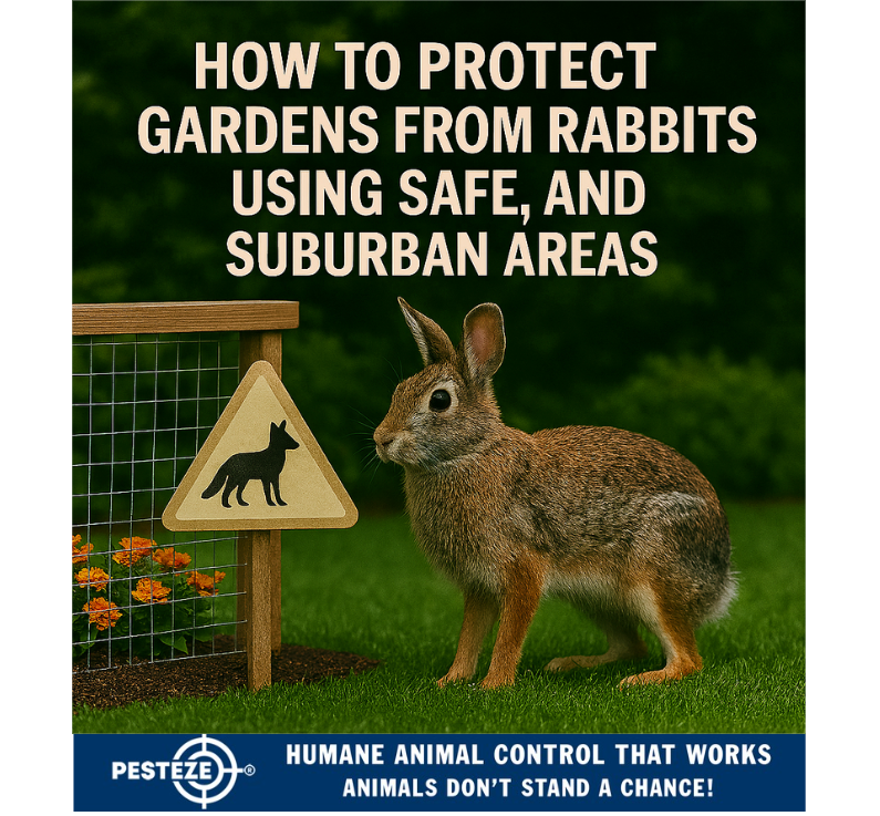 HOW TO PROTECT GARDENS FROM RABBITS USING SAFE, NATURAL TOOLS