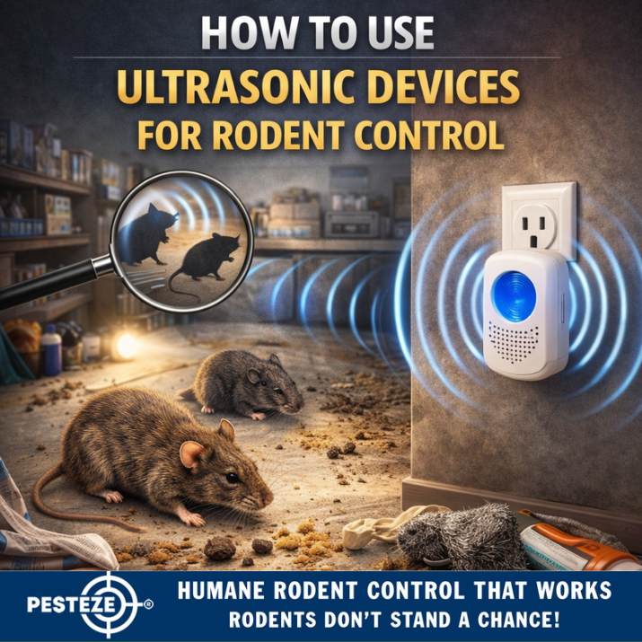 HOW TO USE ULTRASONIC DEVICES FOR RODENT CONTROL