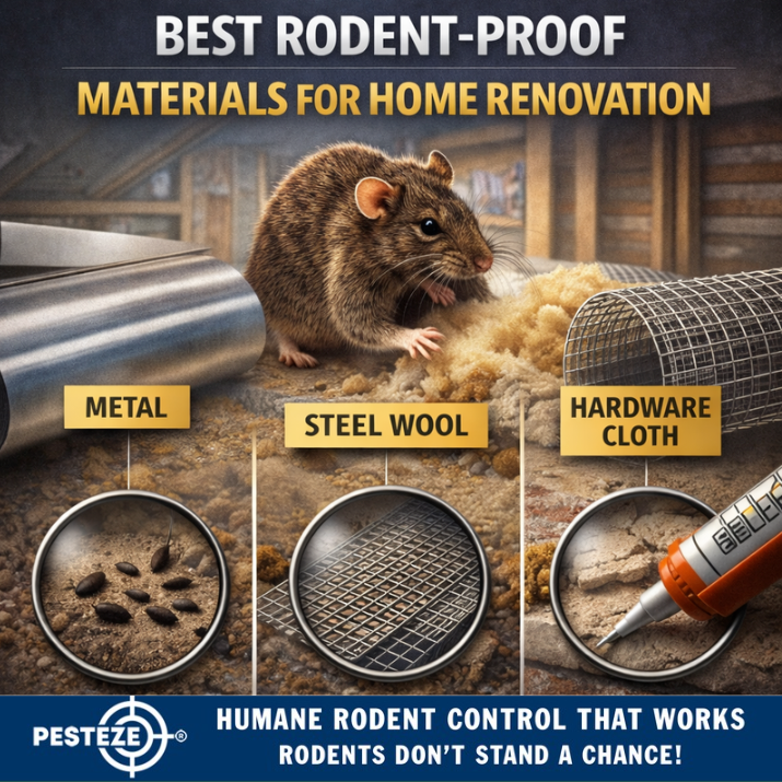 BEST RODENT-PROOF MATERIALS FOR HOME RENOVATION