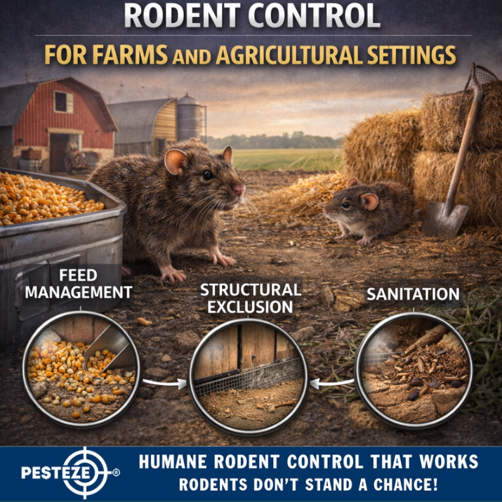 RODENT CONTROL FOR FARMS AND AGRICULTURAL SETTINGS