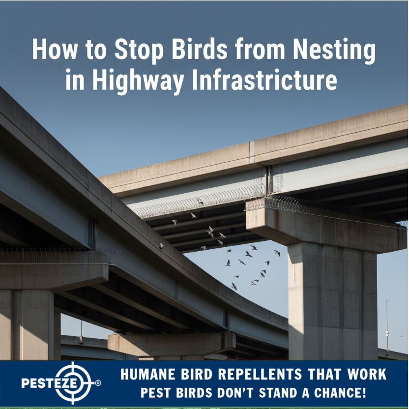 HOW TO STOP BIRDS FROM NESTING IN HIGHWAY INFRASTRUCTURE