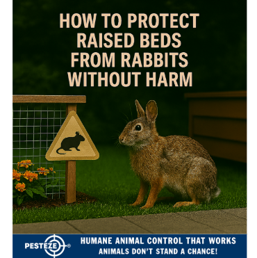 HOW TO PROTECT RAISED BEDS FROM RABBITS WITHOUT HARM