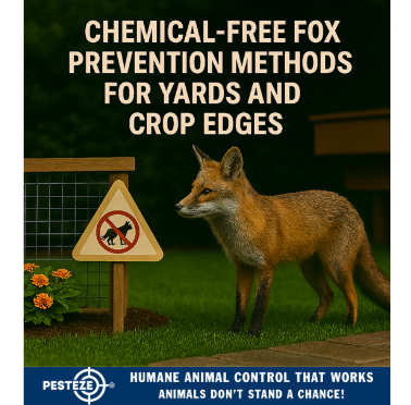 CHEMICAL-FREE FOX PREVENTION METHODS FOR YARDS AND FARMS
