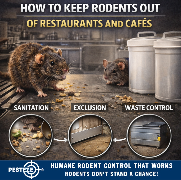HOW TO KEEP RODENTS OUT OF RESTAURANTS AND CAFÉS