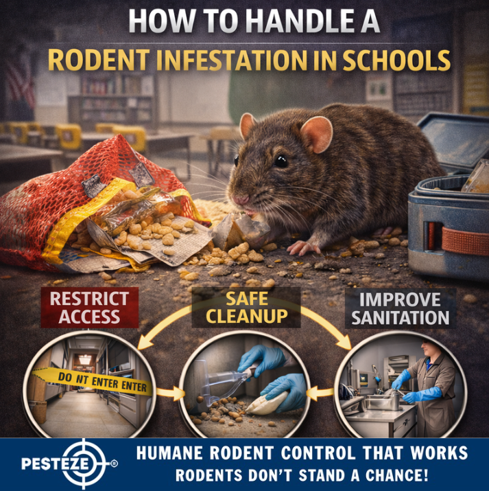 HOW TO HANDLE A RODENT INFESTATION IN SCHOOLS