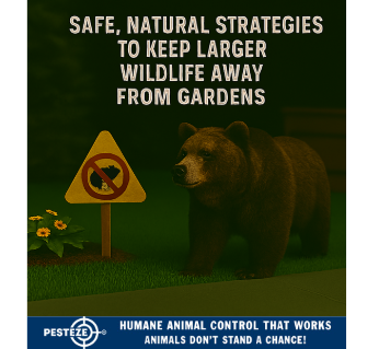 SAFE, NATURAL STRATEGIES TO KEEP LARGER WILDLIFE AWAY FROM GARDENS