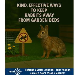 KIND, EFFECTIVE WAYS TO KEEP RABBITS AWAY FROM GARDEN BEDS