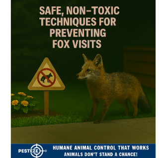 SAFE, NON‑TOXIC TECHNIQUES FOR PREVENTING FOX VISITS
