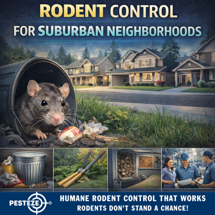 RODENT CONTROL FOR SUBURBAN NEIGHBORHOODS