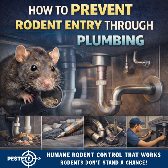 HOW TO PREVENT RODENT ENTRY THROUGH PLUMBING