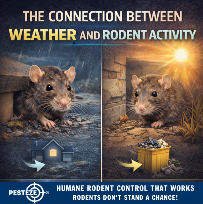 THE CONNECTION BETWEEN WEATHER AND RODENT ACTIVITY