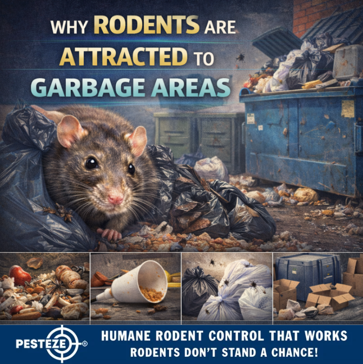 WHY RODENTS ARE ATTRACTED TO GARBAGE AREAS