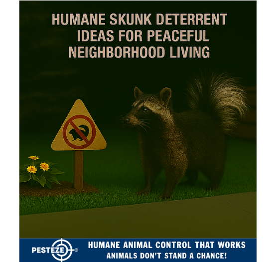 HUMANE SKUNK DETERRENT IDEAS FOR PEACEFUL NEIGHBORHOOD LIVING