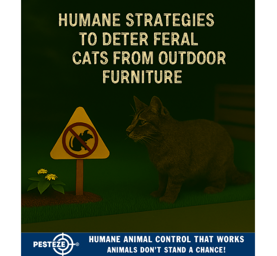 HUMANE STRATEGIES TO DETER FERAL CATS FROM OUTDOOR FURNITURE