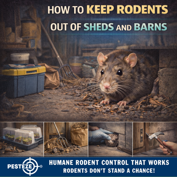 HOW TO KEEP RODENTS OUT OF SHEDS AND BARNS