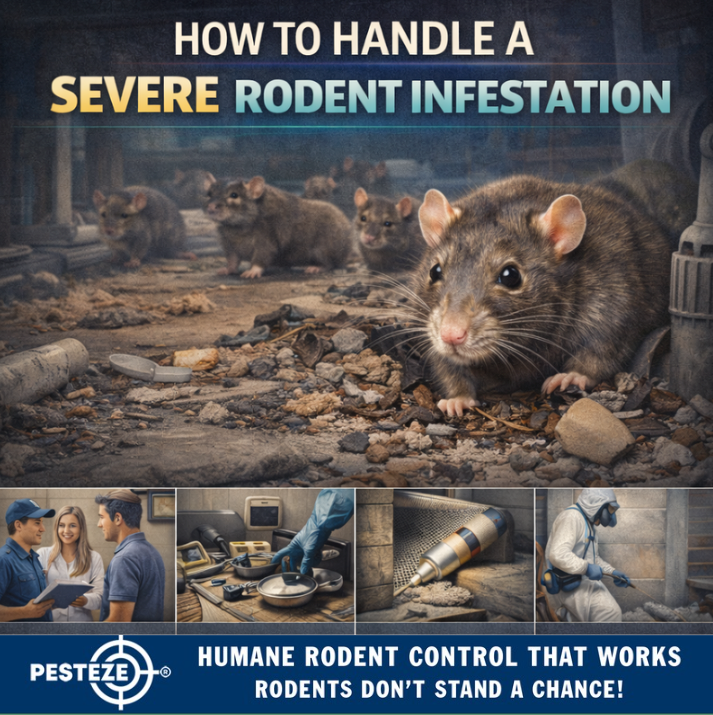 HOW TO HANDLE A SEVERE RODENT INFESTATION