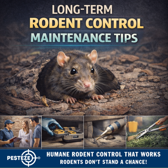 LONG-TERM RODENT CONTROL MAINTENANCE TIPS