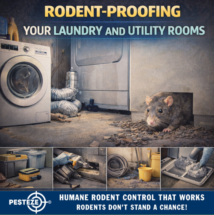 RODENT-PROOFING YOUR LAUNDRY AND UTILITY ROOMS
