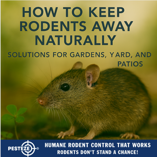 HOW TO KEEP RODENTS AWAY NATURALLY: PESTEZE® OUTDOOR CONTROL GUIDE