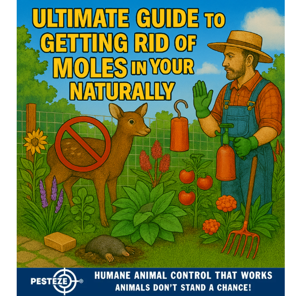 ULTIMATE GUIDE TO GETTING RID OF MOLES IN YOUR YARD NATURALLY