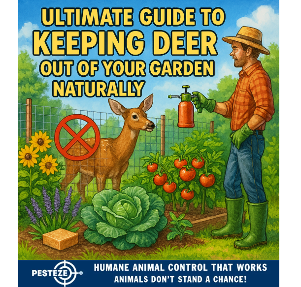 ULTIMATE GUIDE TO KEEPING DEER OUT OF YOUR GARDEN NATURALLY