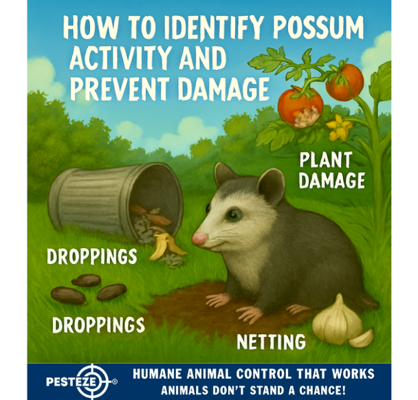 HOW TO IDENTIFY POSSUM ACTIVITY AND PREVENT DAMAGE