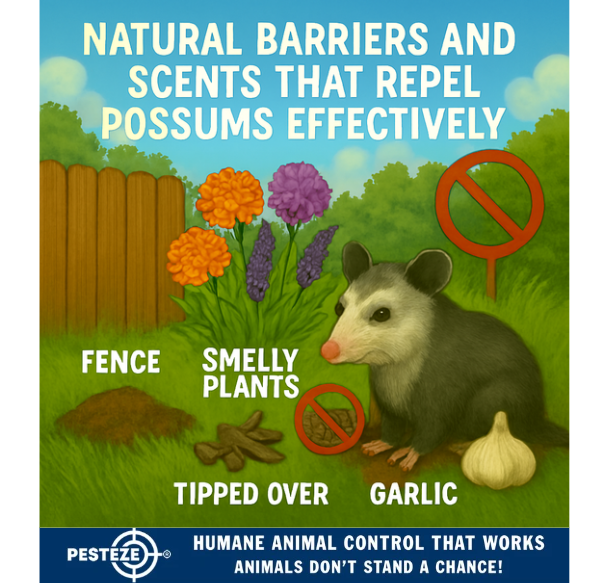 NATURAL BARRIERS AND SCENTS THAT REPEL POSSUMS EFFECTIVELY