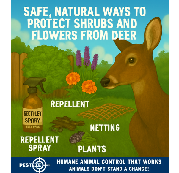 SAFE, NATURAL WAYS TO PROTECT SHRUBS AND FLOWERS FROM DEER