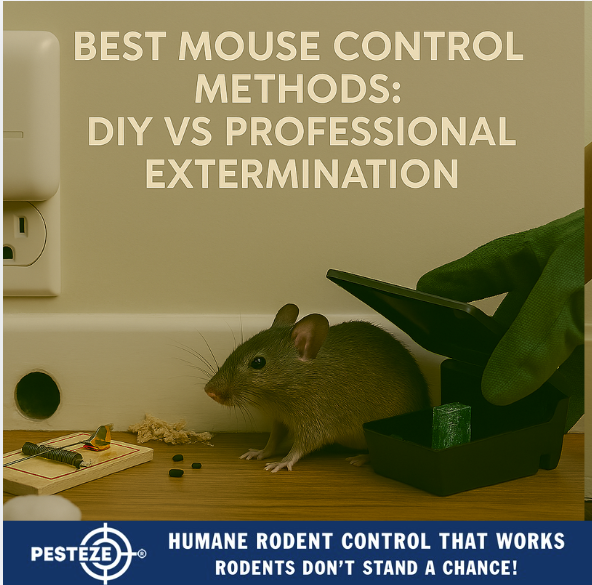 BEST MOUSE CONTROL METHODS: DIY VS PROFESSIONAL EXTERMINATION