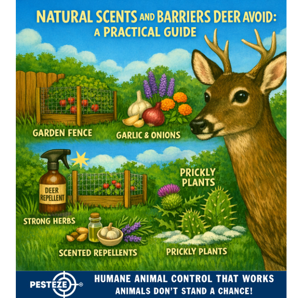 NATURAL SCENTS AND BARRIERS DEER AVOID: A PRACTICAL GUIDE