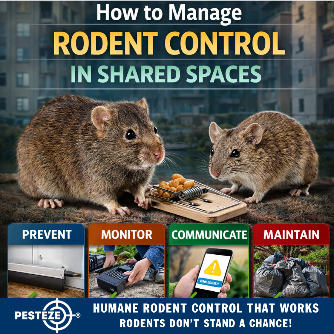 HOW TO MANAGE RODENT CONTROL IN SHARED SPACES