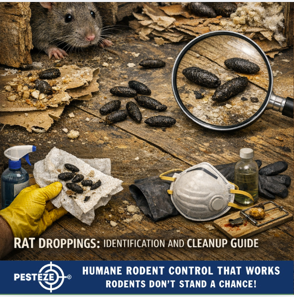 RAT DROPPINGS: IDENTIFICATION AND CLEANUP GUIDE