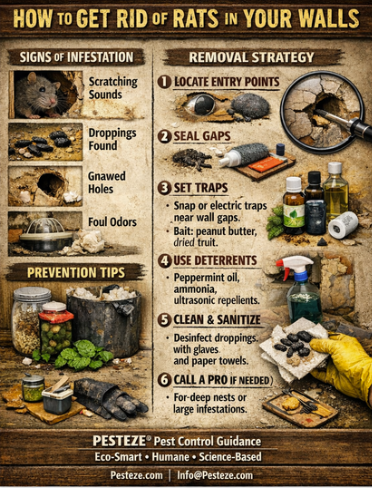 HOW TO GET RID OF RATS IN YOUR WALLS