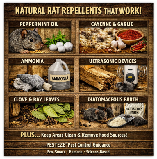 NATURAL RAT REPELLENTS THAT WORK