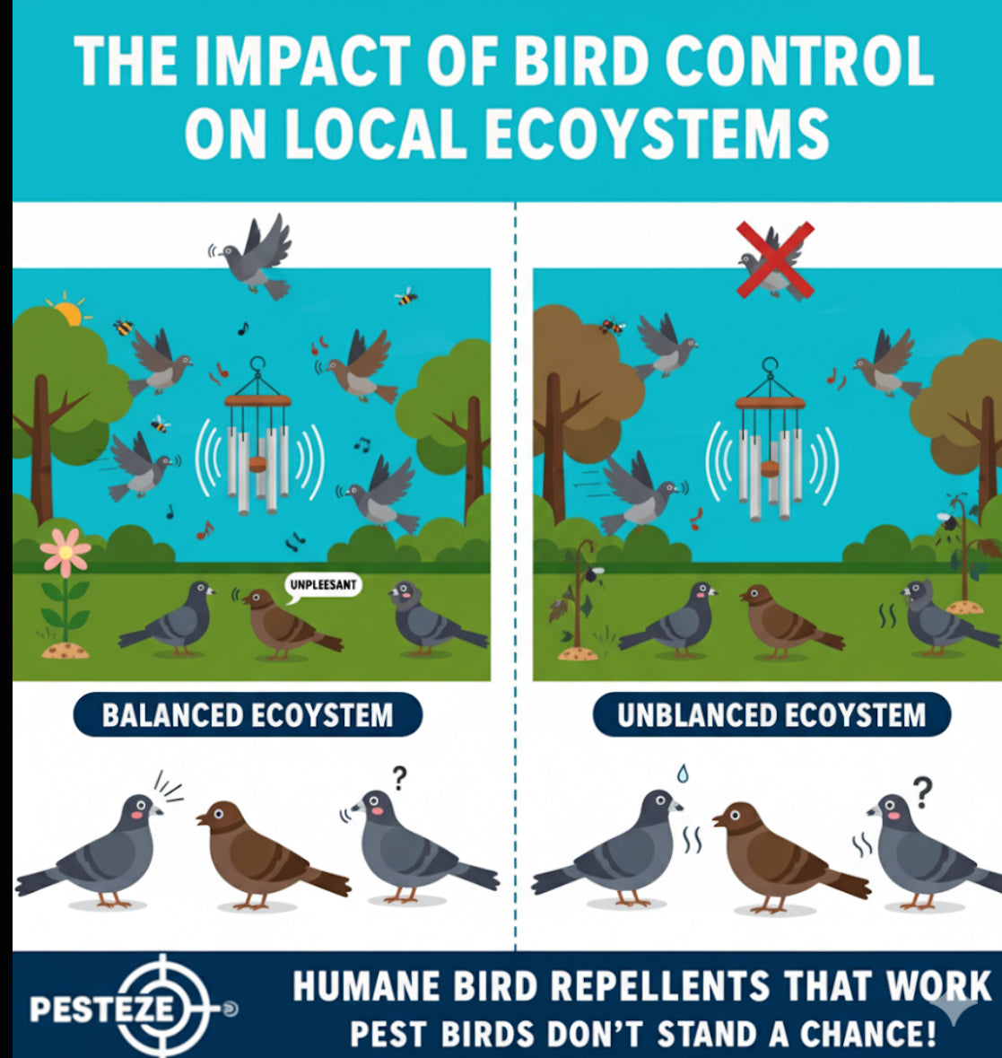 THE IMPACT OF BIRD CONTROL ON LOCAL ECOSYSTEMS