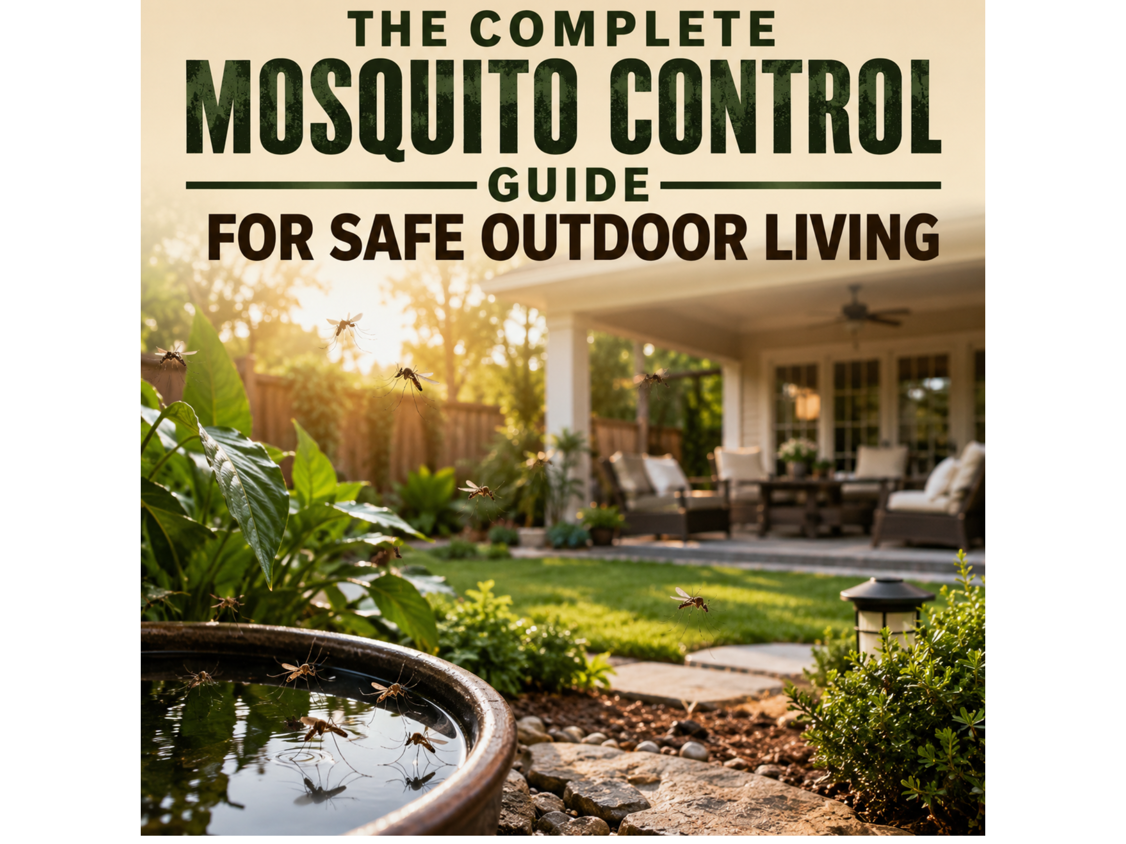 THE COMPLETE MOSQUITO CONTROL GUIDE FOR SAFE OUTDOOR LIVING
