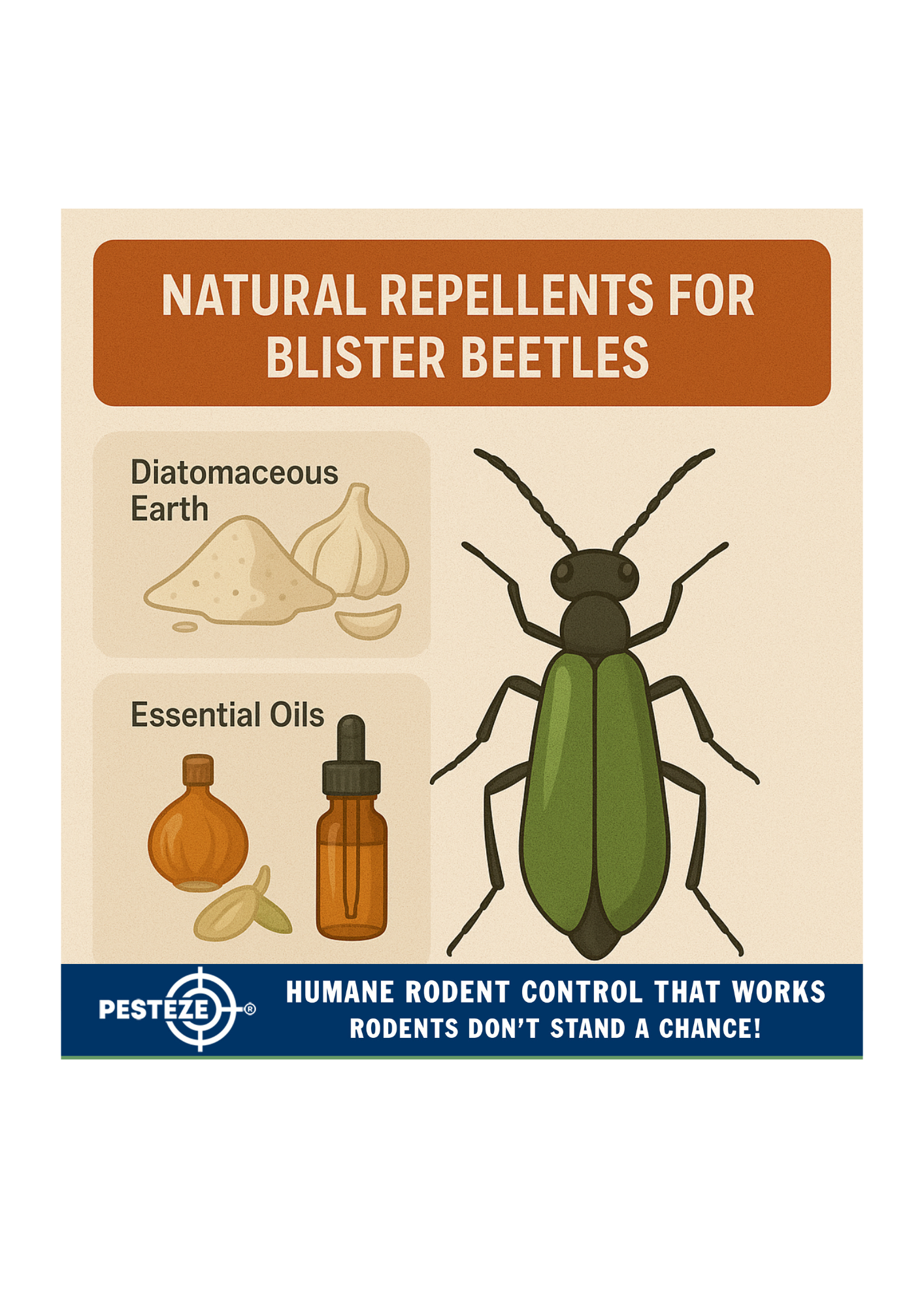 NATURAL REPELLENTS FOR BLISTER BEETLES