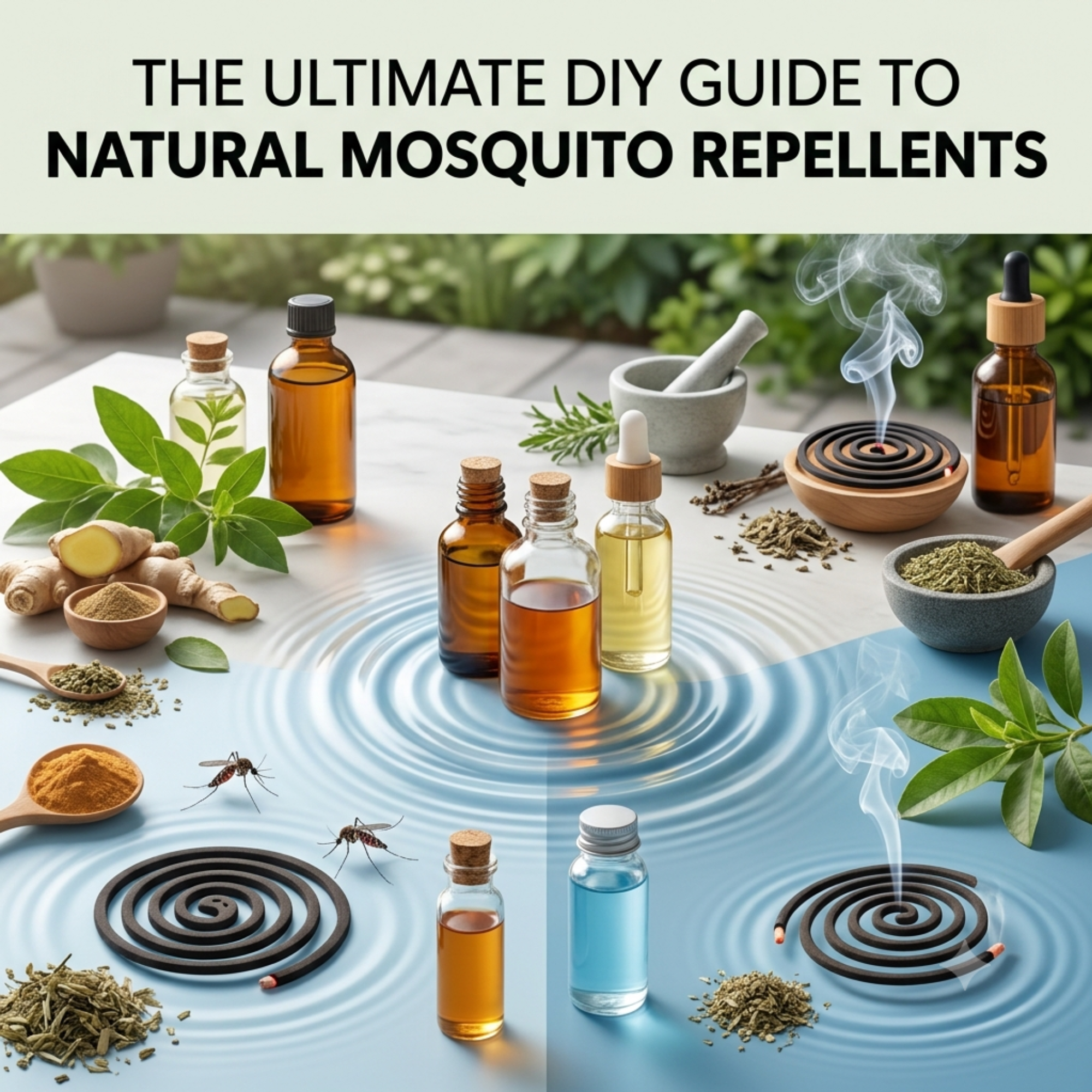 THE ULTIMATE DIY GUIDE TO NATURAL MOSQUITO REPELLENTS