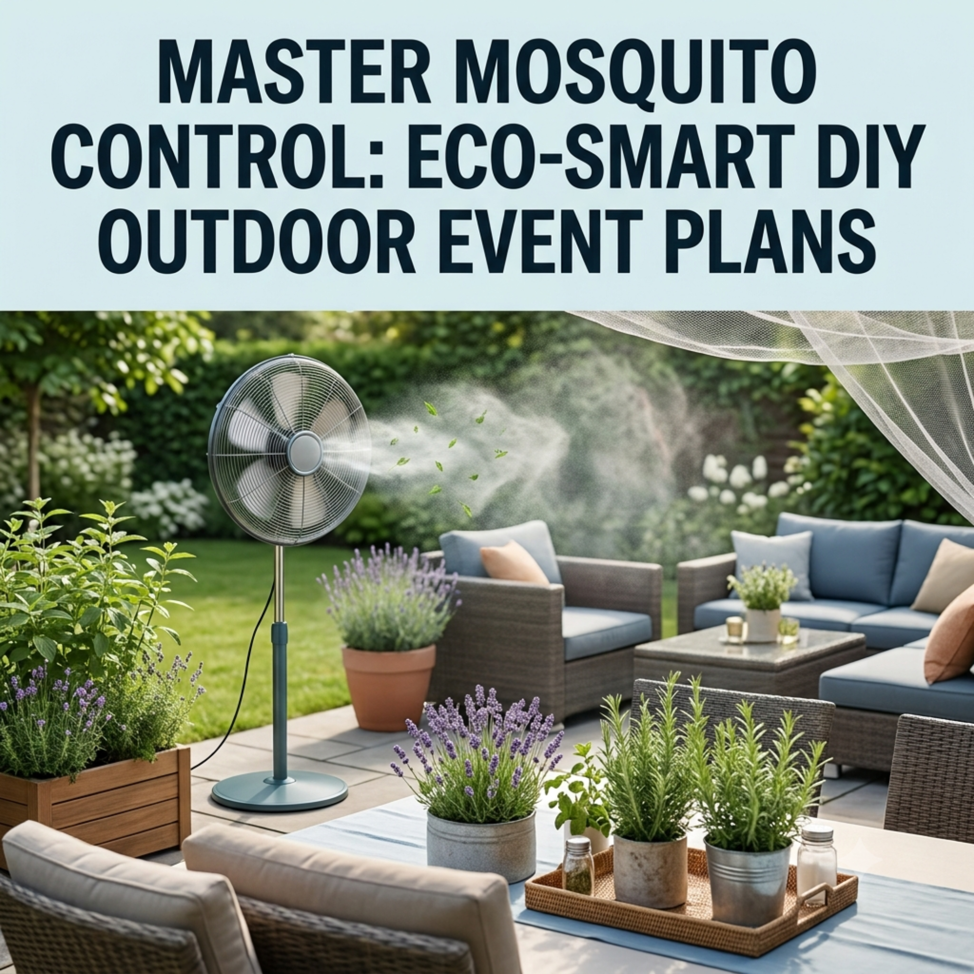 MASTER MOSQUITO CONTROL: ECO-SMART DIY OUTDOOR EVENT PLANS