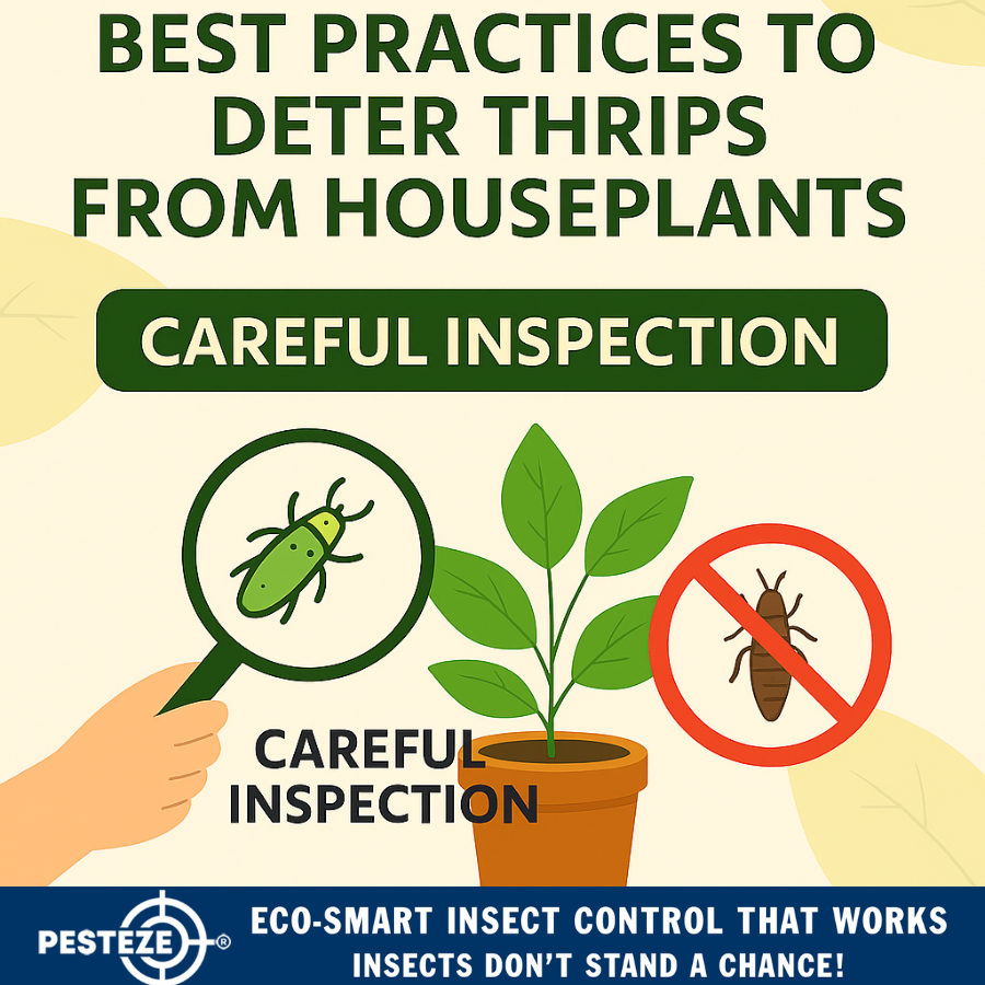 Best Practices to Deter Thrips from Houseplants