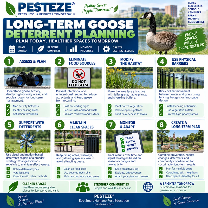 LONG-TERM GOOSE DETERRENT PLANNING FOR LASTING RESULTS
