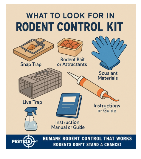 WHAT TO LOOK FOR IN A RODENT CONTROL KIT