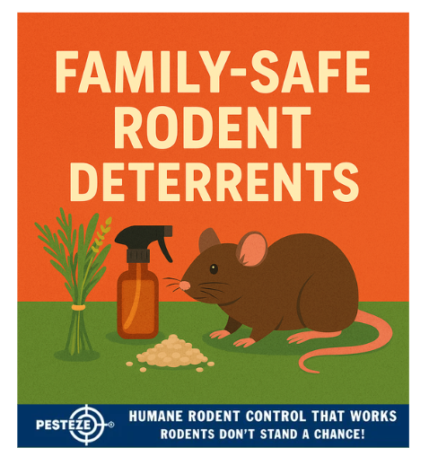 FAMILY-SAFE RODENT DETERRENTS
